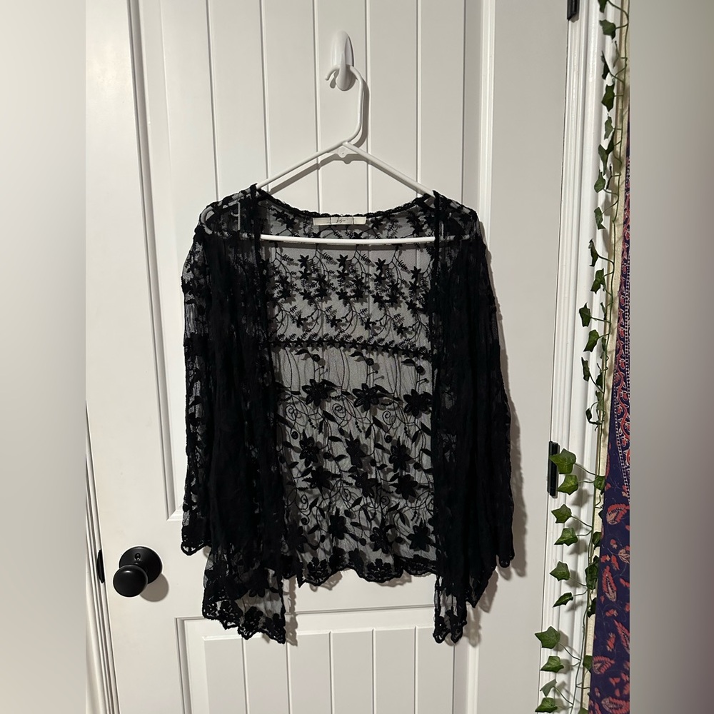 Vintage all lace sweater/cover up